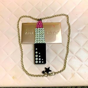 💎💄Diamond lipstick necklace💄💎